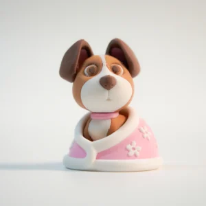 Curious Puppy Clicker 3D Print File