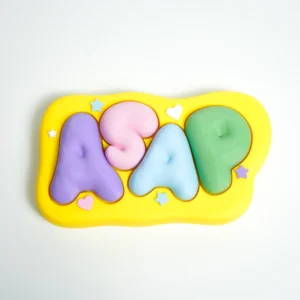 ASAP Bubble Letter Clicker 3D Print File